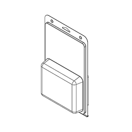 Visipak Thermoform-CLAMSHELL-#586-10.938-6.875-4.375-5.438-2.438-0.015-CLEAR, 250PK 586TF